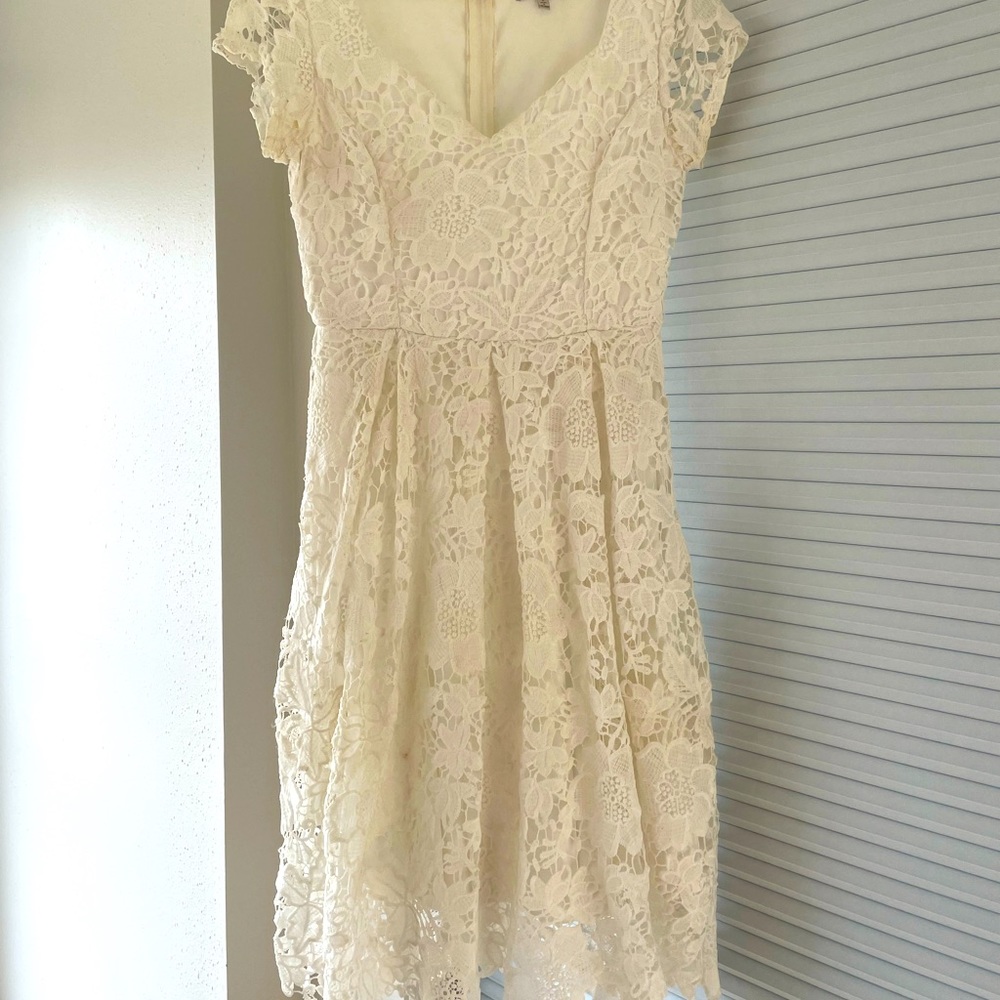 White dress